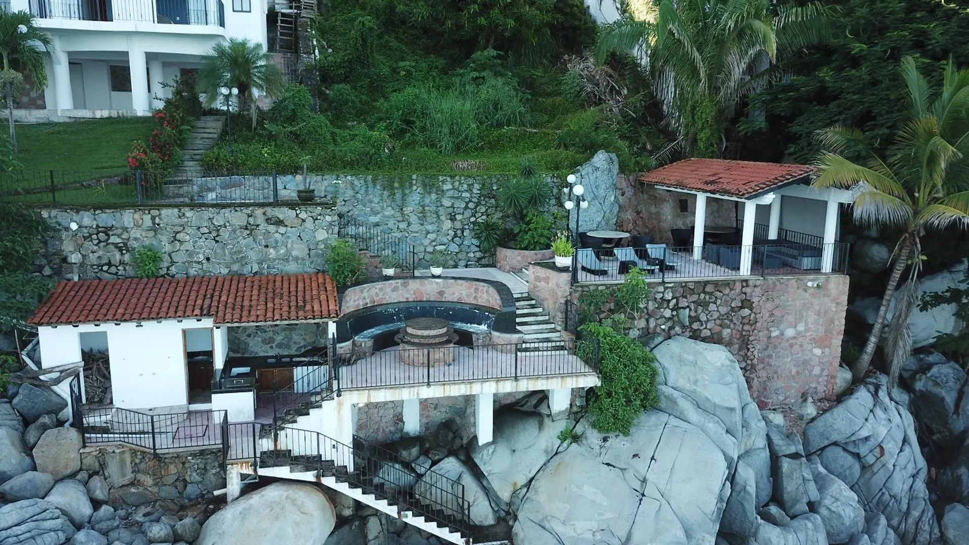 Ocean Front Villa*Beach*Heated Pools* Chef*Staff Puerto Vallarta 0*,  Mexico